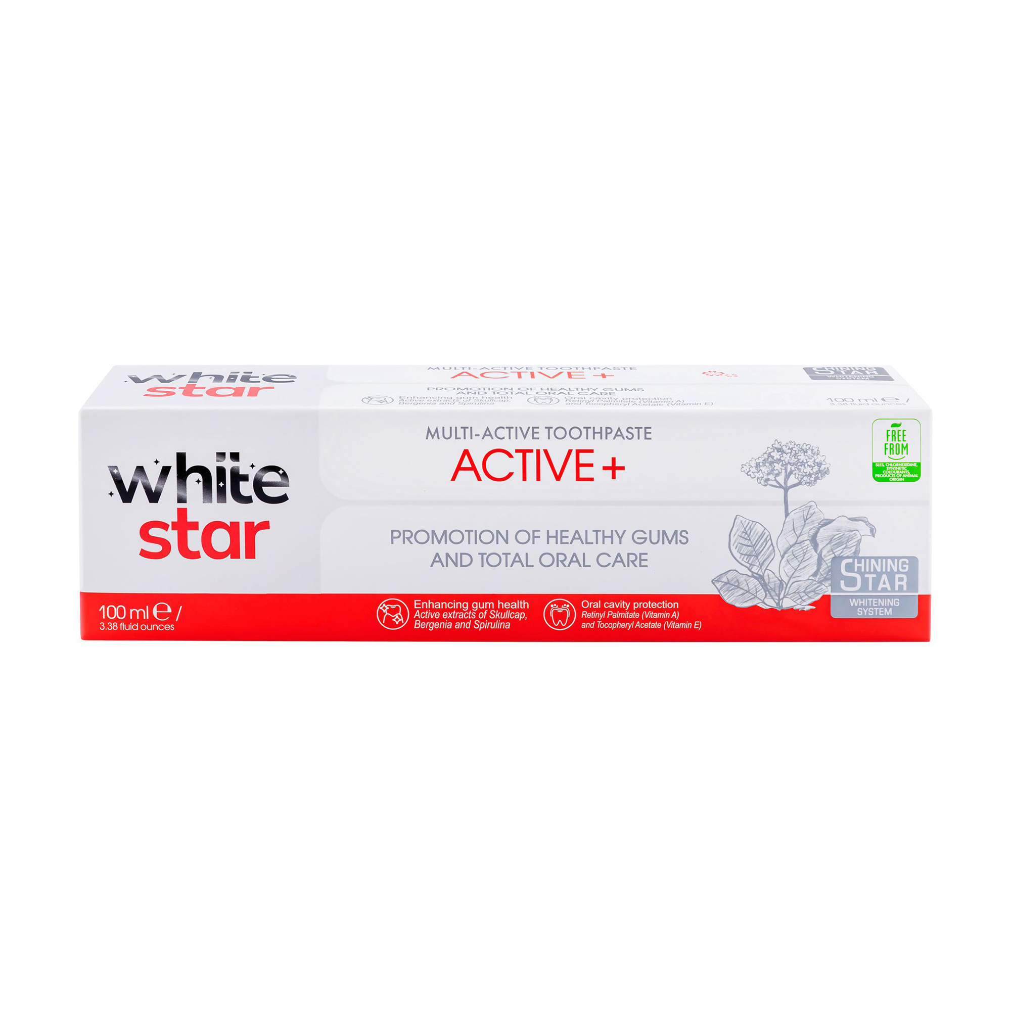 Зубна паста White Star Active+ Multi-Active Toothpaste, 100 мл